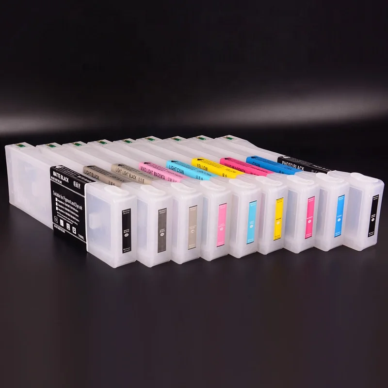 

OCBESTJET 9 Colors T8041-T8049 Refill Ink Cartridges For Epson SC P6000 P7000 P8000 P9000 Printer