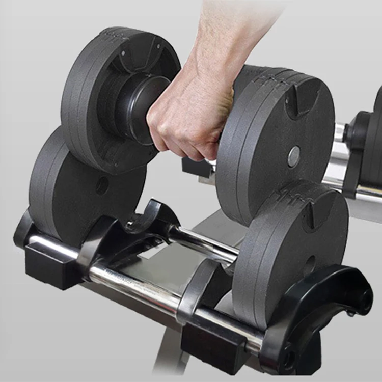 

New arrival Home gym fitness equipment Gym equipment dumbbell set arm strength nuobell adjustable dumbbell