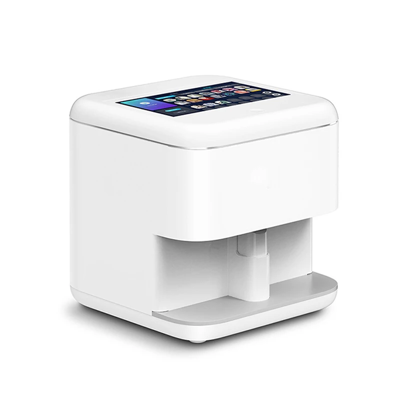 

2021 DIY Nail Art Printing Machine Smart Nail Art Machine 3D Nail Art Machine, White
