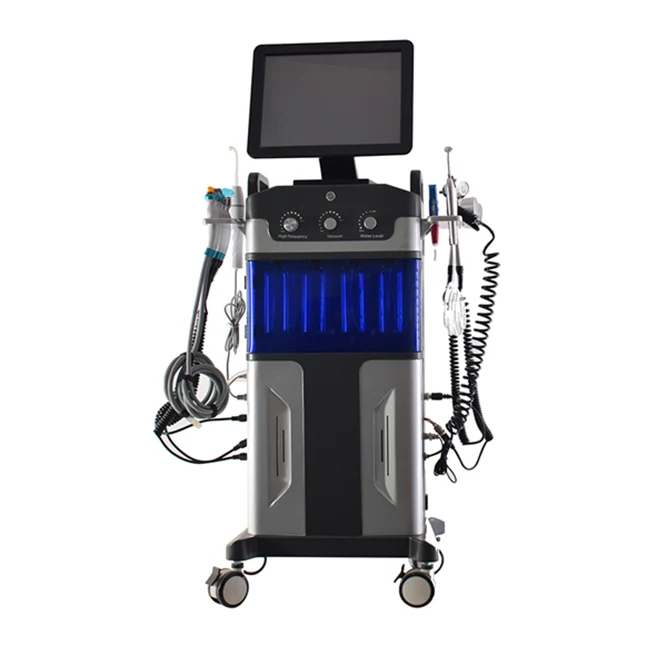 

12 in1 water hydro dermarbrasion machine hydrodermabrasion machine facial home vacuum face cleaning hydro oxygen dermabrasion