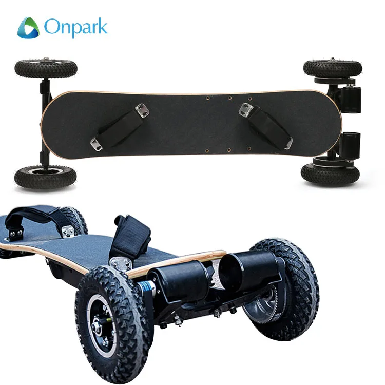 four 4 wheel longboard deck waterproof electronic e board electric skateboard