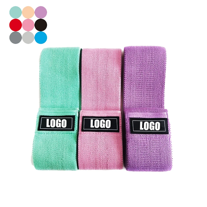 

Circle Bands For Legs Resistance Loop Bands Anti Slip Best Seller Whole Sale Hip Circle Bands Quality Hip Resistance Gym Yoga, 10 regular colors + customized color