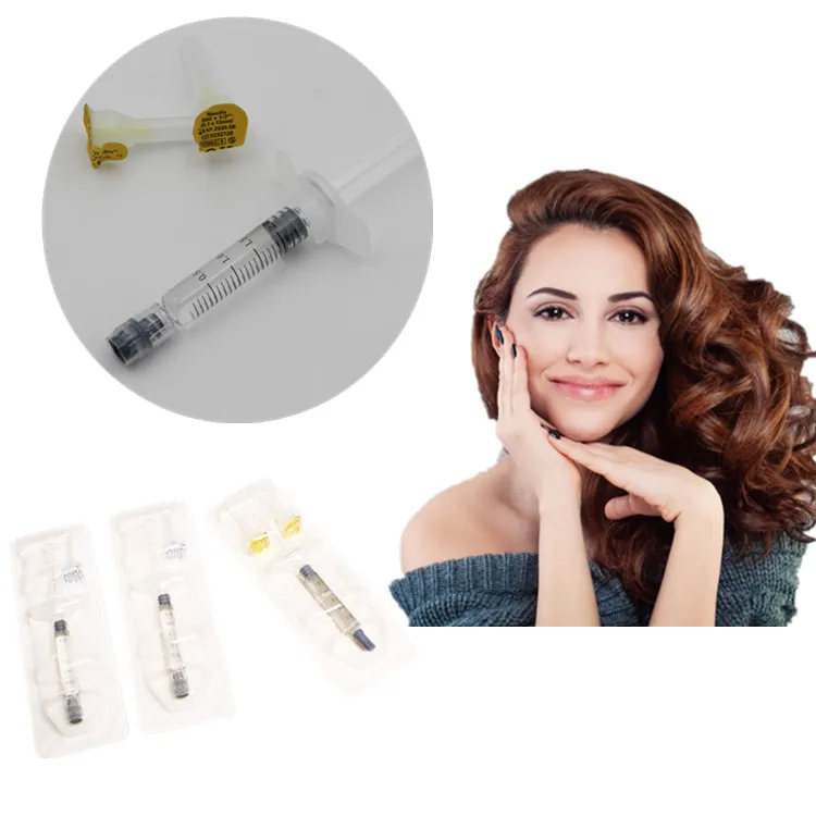 

Cross Linked Hyaluronic Acid Dermal Filler 2ml for Lips Enhancement, Transparent