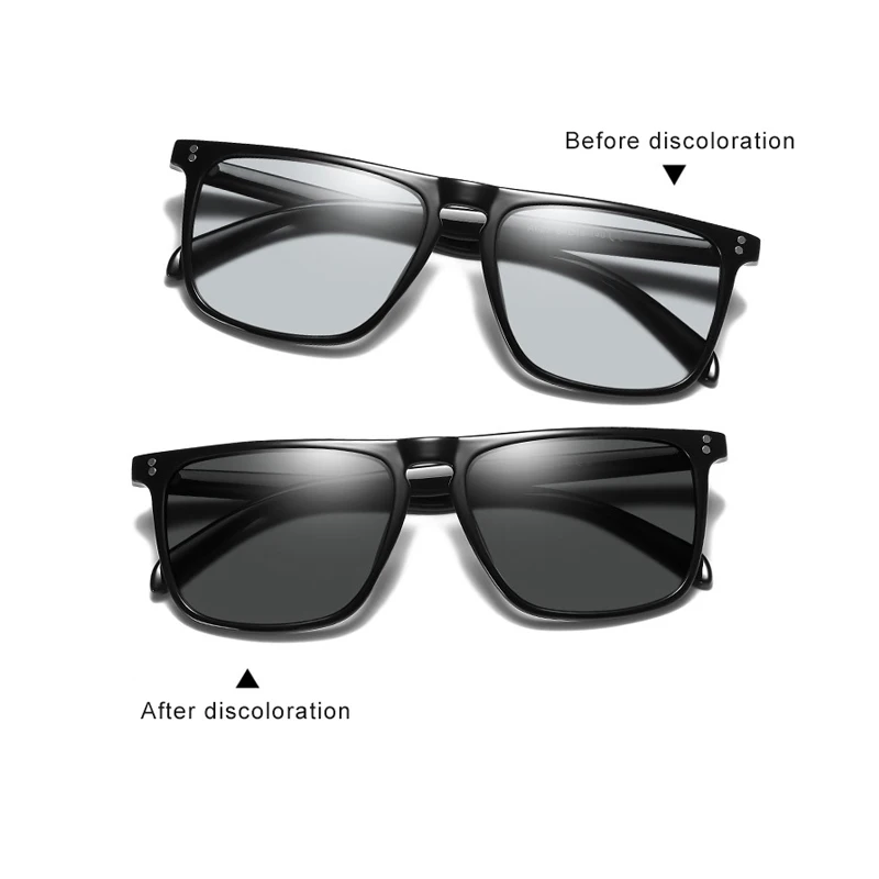 

SKYWAY New Type Fashion Classic Polarized Color Changing Driving Night Vision Men Discoloration Sunglasses