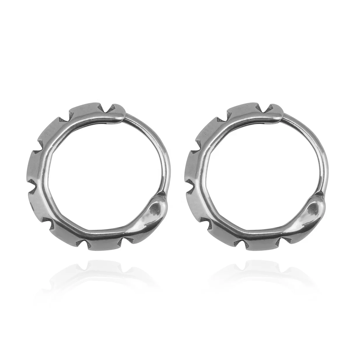 

Fashion Cuff Earring For Women Men Vintage 316L Surgical Stainless Steel Wholesale Price Customized Jewelry