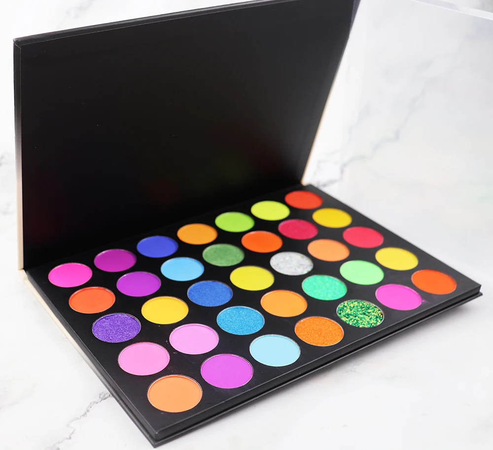 

Eyeshadow Palette Private Label 35colors NEW Eyeshadow Palette Cosmetics Makeup Products, Multi-colored