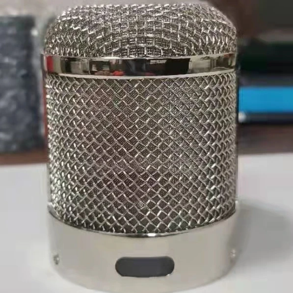 

U47 microphone body basket silver color microphone cover for repair original U47 microphone