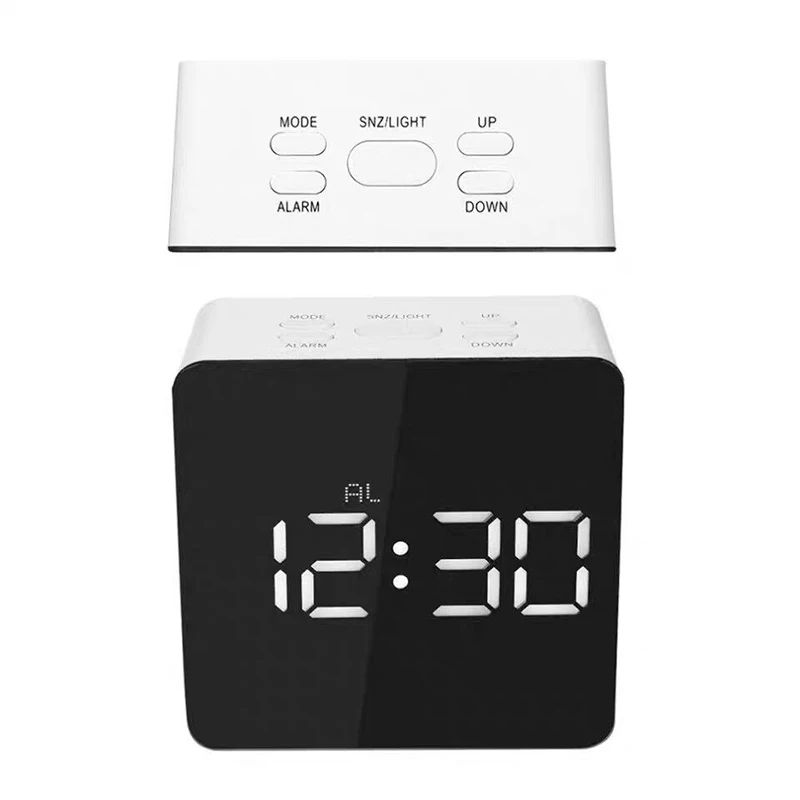 

LED Clock Fashion Home Decor Desk Clock Multifunction Alarm Clock
