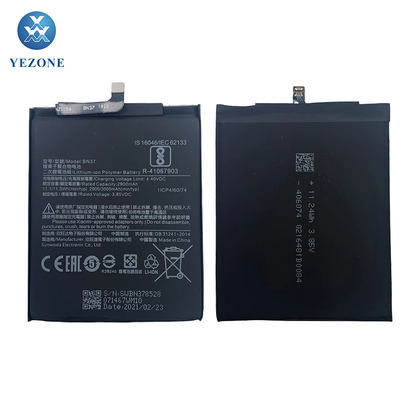 

Replacement Battery For Xiaomi For Redmi 6 6pro 7/7A 8/8A 9/9Se 9A Note8/8pro Note 9s Genuine Phone Battery