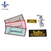 Embroidery and woven patch brand name custom clothing labels