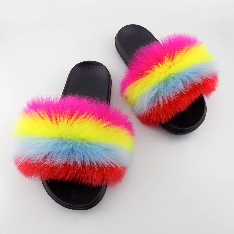 

fashion fur house women slipper, Customized color