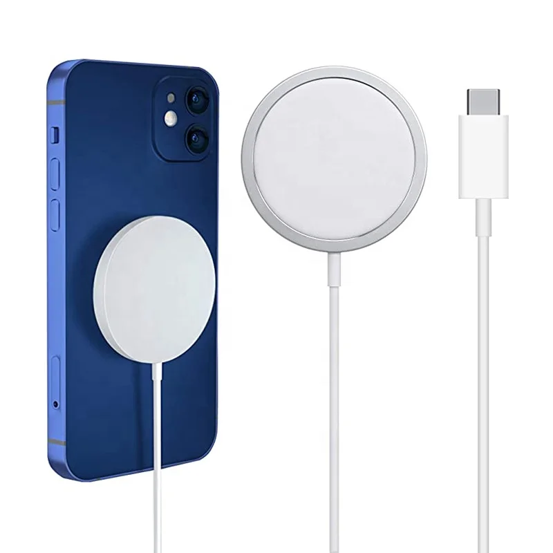 

High quality portable fast electric wireless magnetic charger for apple magsafe iphone 12 11 X S 8 7