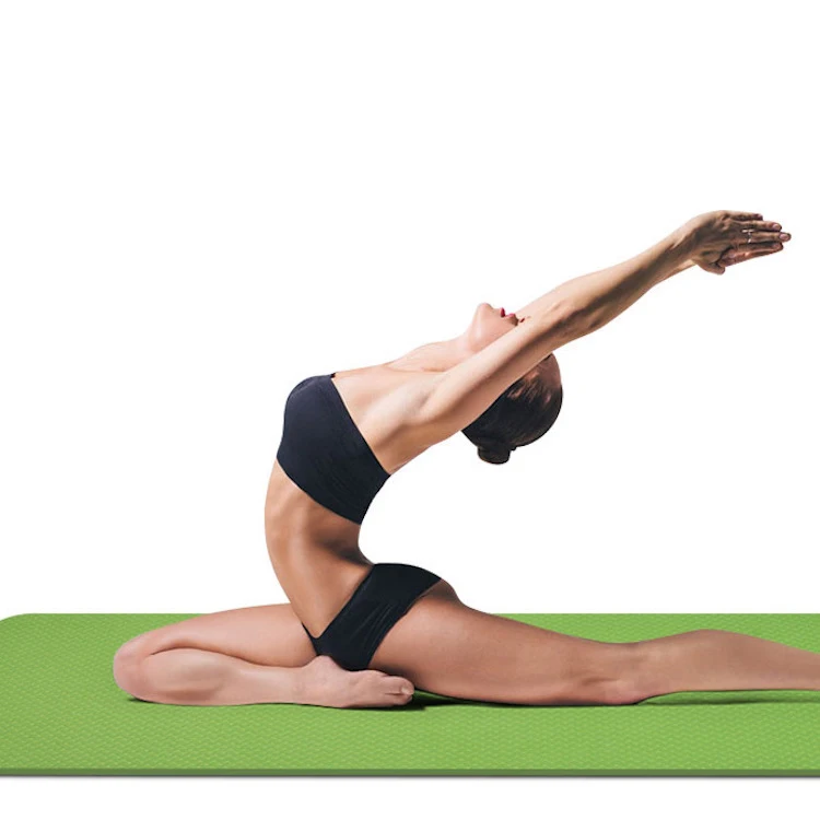 

Custom Fitness Home Gym Anti-Slip 8mm Manufacturer Custom Eco Friendly TPE Yoga Mat, 6 color