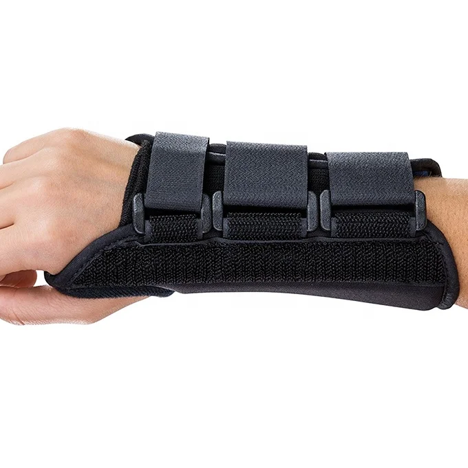 

Professional Wrist Support Splint Arthritis Band Belt Carpal Tunnel Wrist Brace Sprain Prevention, Black