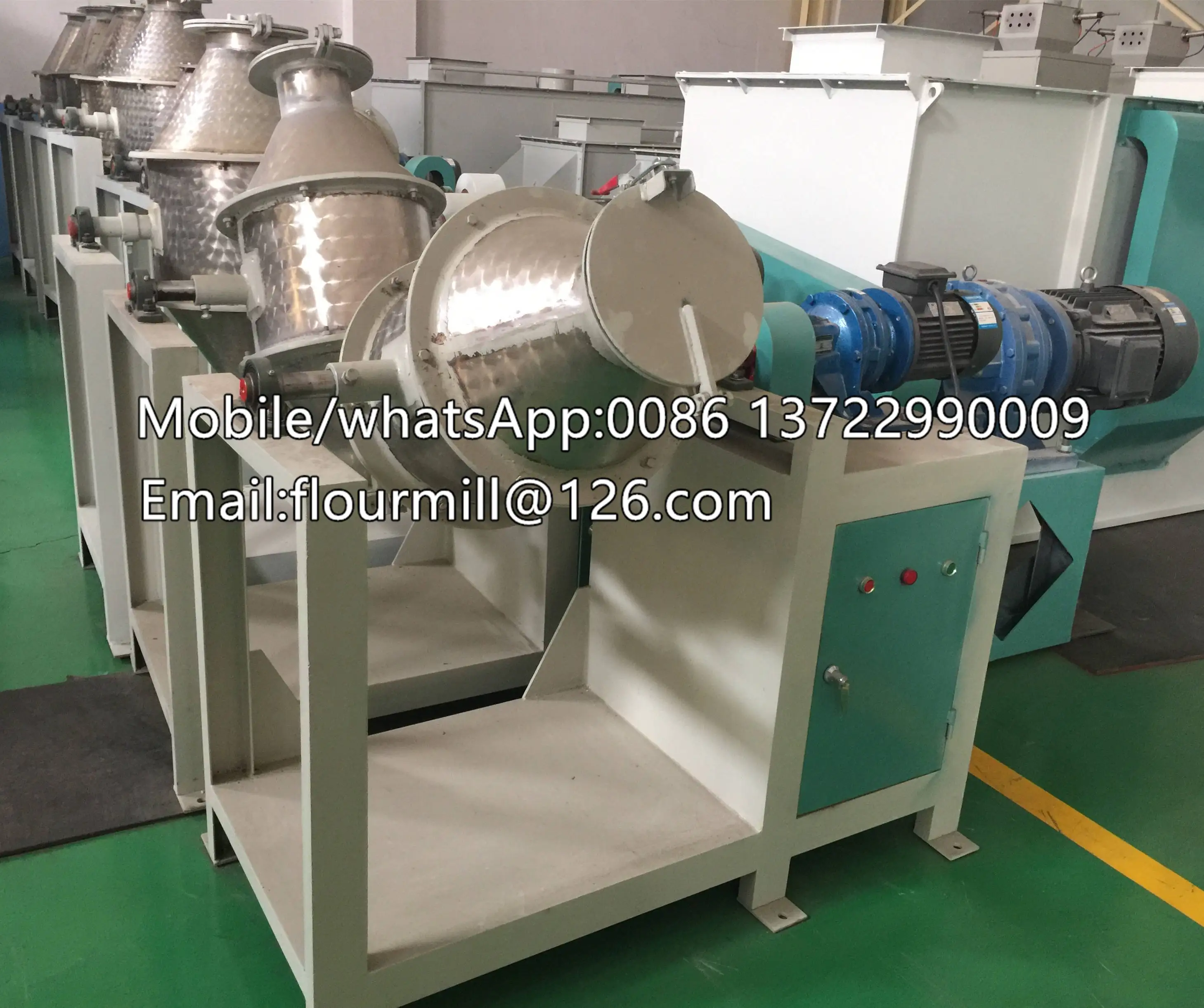 15 Tph Animal Feed Mill / Animal Feed Mixer / Pellet Machine For