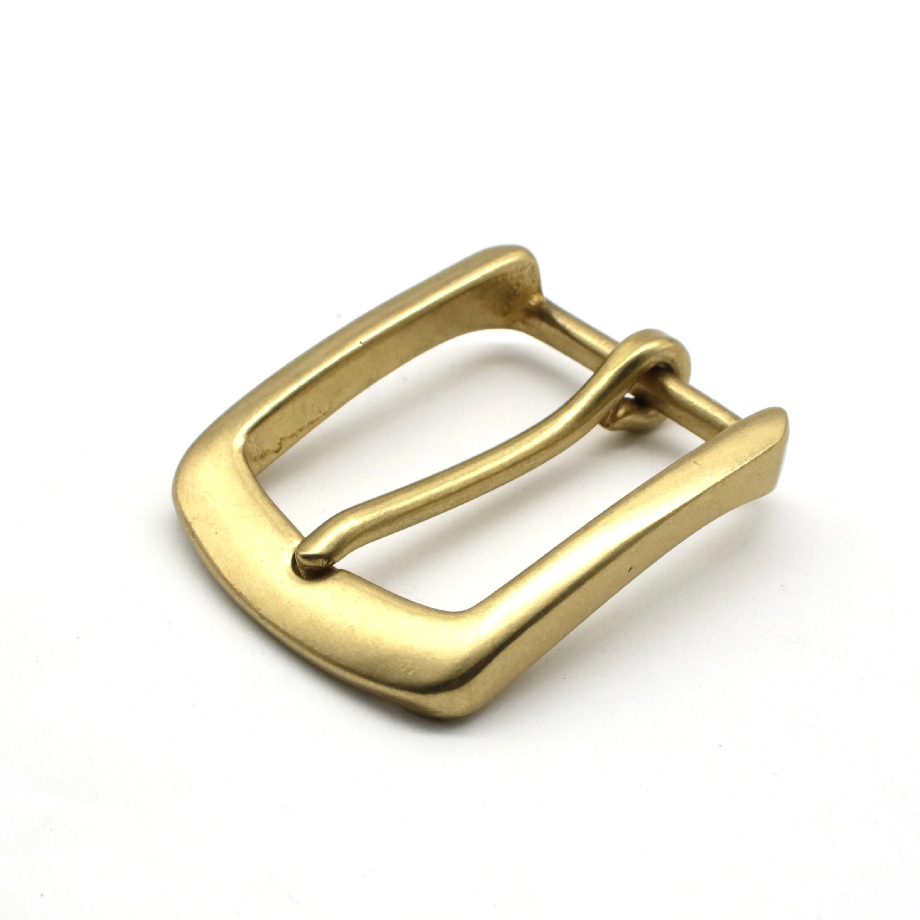 

Wholesale Custom Pure Copper Rectangular Brass Single Pin Belt Buckle Mens Custom Belt Buckle