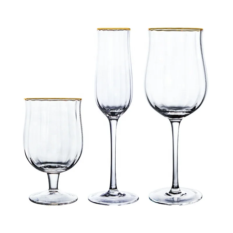 

Factory Supply European Crystal Glass Tulip Red Wine Champagne Glass, Transparent
