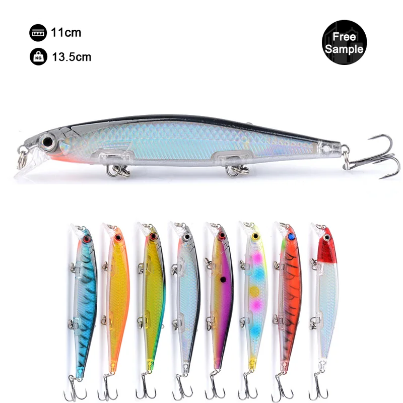 light 13g casting fast sinking big game new type hot selling plastic floating minnow best saltwater lures fishing