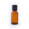 15ml amber glass essential oil bottle with orifice reducer and tamperproof cap 10ml 30ml Brown glass bottles