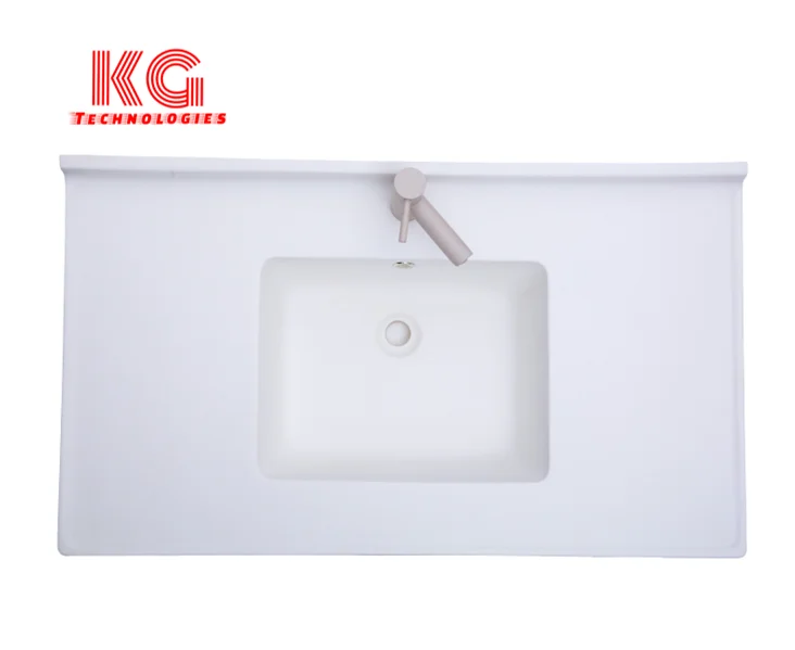 China Manufacturer  Bathroom Quartz Stone Sink