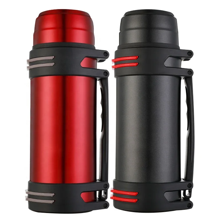 

1.2L New Stainless Steel Thermos Water Vacuum Flasks Bottle, Red, black, brown, silver, blue