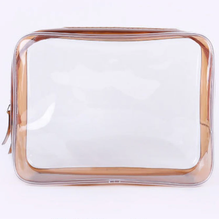 

High quality Waterproof Zipper PVC Cosmetic Pouch Make-up Bag, Colorful