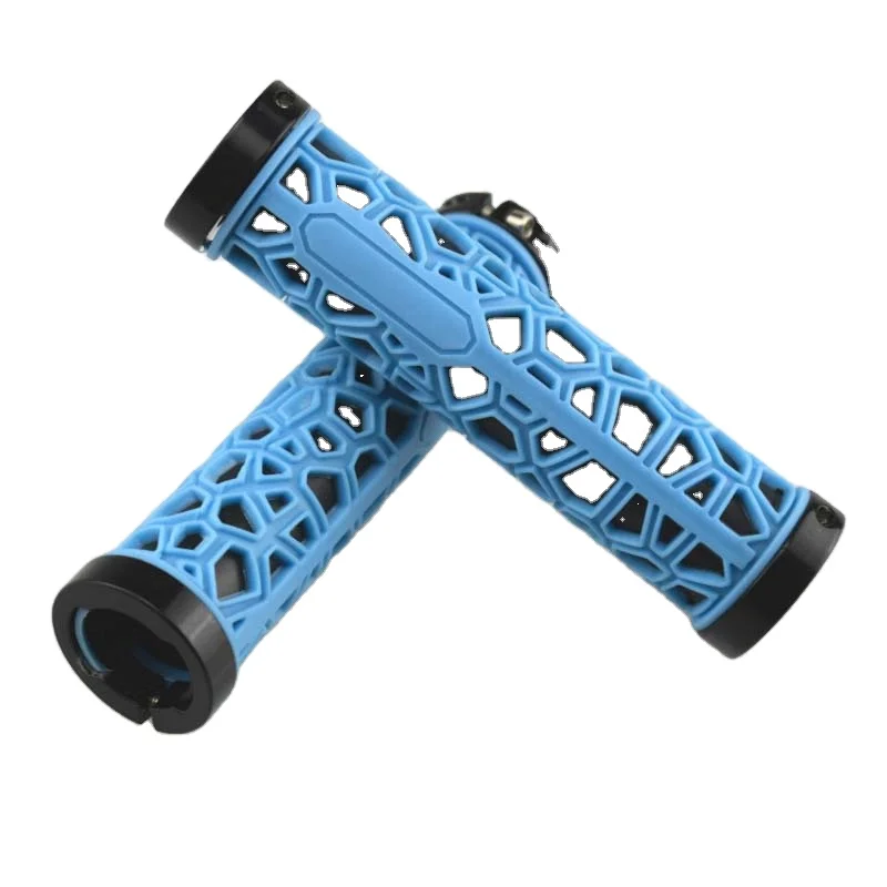 

Creative Irregular Hollow Highway Bike Handle Cover Non-slip Rubber Waterproof Bicycle Accessory Outdoor Cycling Handle