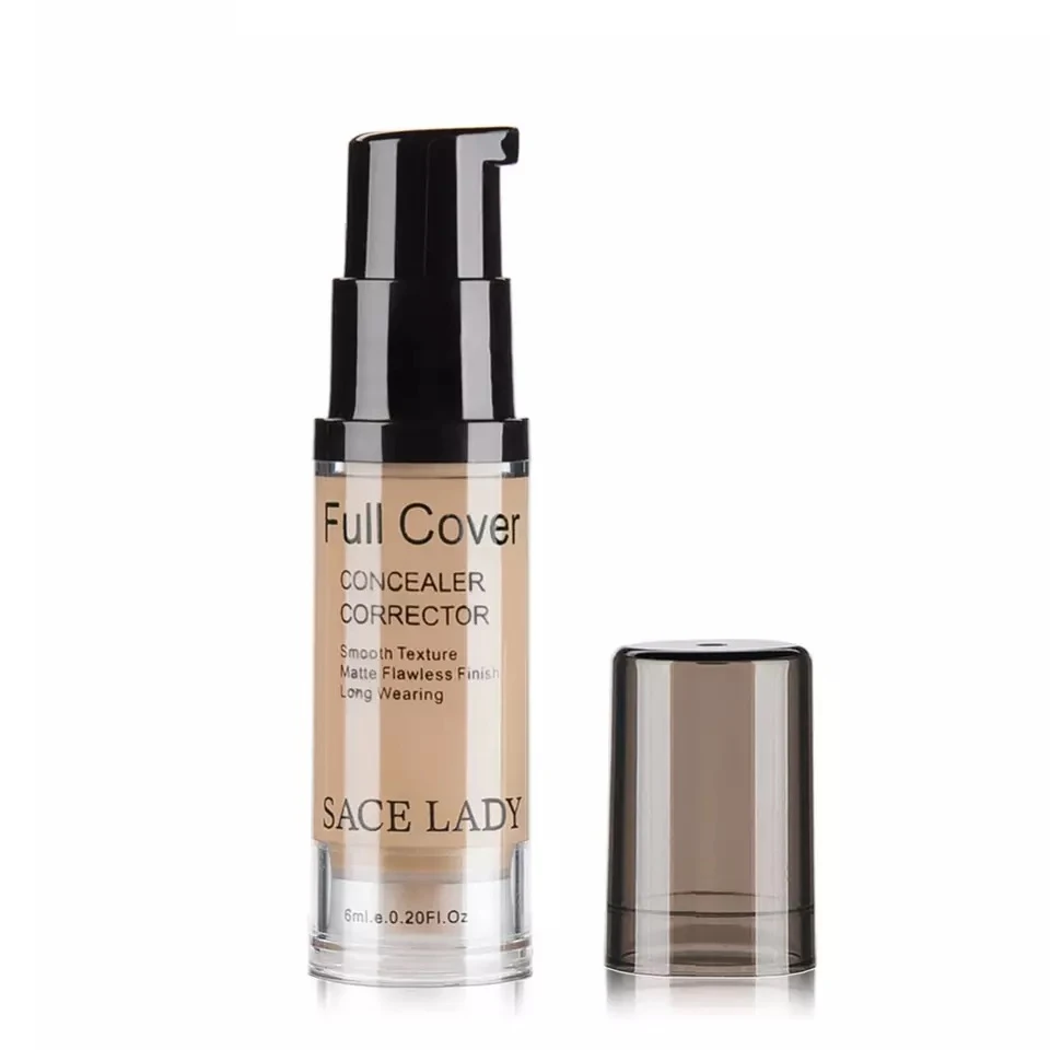 Best Sellers 2019 6 ML Organic Face Full Coverage Best Makeup Concealer Pro Private Label Liquid Concealer Glitter