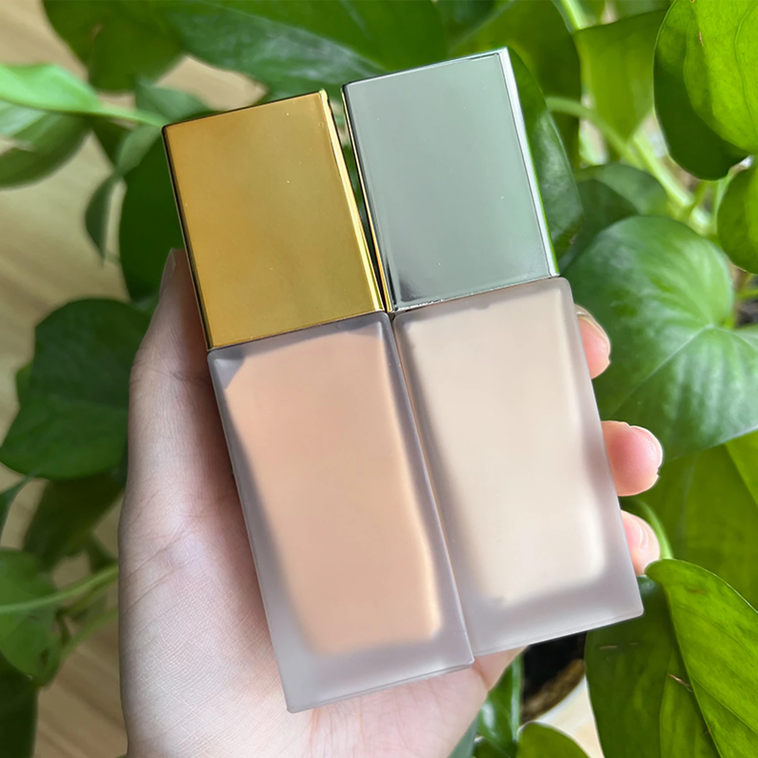Matte Liquid Foundation Custom Your Logo Full Coverage Moisturizer Liquid Concealer Vegan Foundation Cosmetics