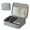 Waterproof Documents Storage Bag A4 Size Document Organizer Zipper Closure Document Carry Bag Travel Packing Cube File Pouch