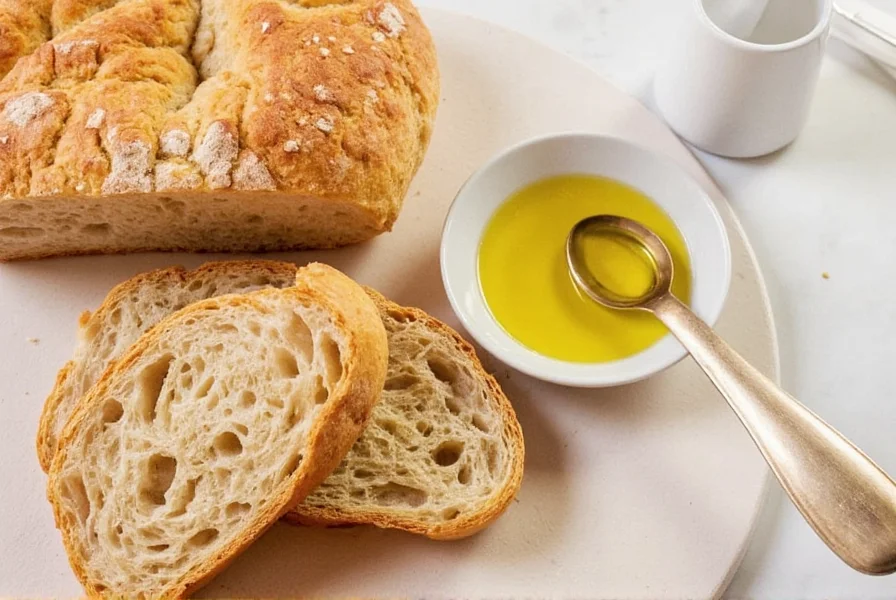 Italian bread and dipping oil