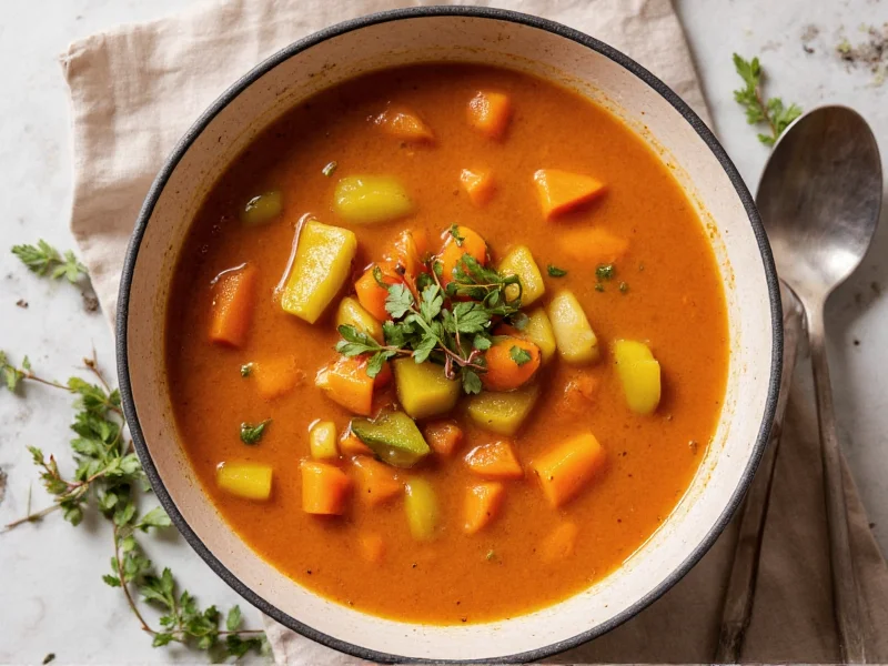 Vegetable Soup Calories: Complete Nutritional Guide