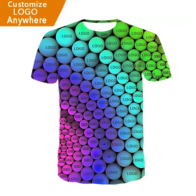 

High Quality Sublimation White Designer Logo Camisas Polyester T Shirt Custom t Shirt Printing Blank T-shirt, Customized color