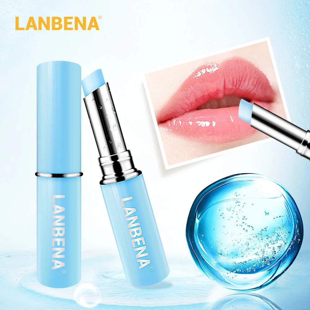 

LANBENA Hyaluronic Acid Long-lasting Nourishing Lip Balm Reduce Fine Lines Relieve Dryness Lip Care Lip Plumper Moisturizing
