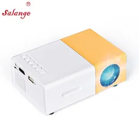 

Salange YG300 Mini Pocket Cheap Projector for Kids Early Learning VS YG300 320*240p Support 1080p 500 Lumens Video Projecteur