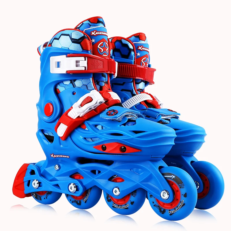 

Retractable Easy Control 4 Wheels Children slalom Inline Skate Roller Shoes for wholesale