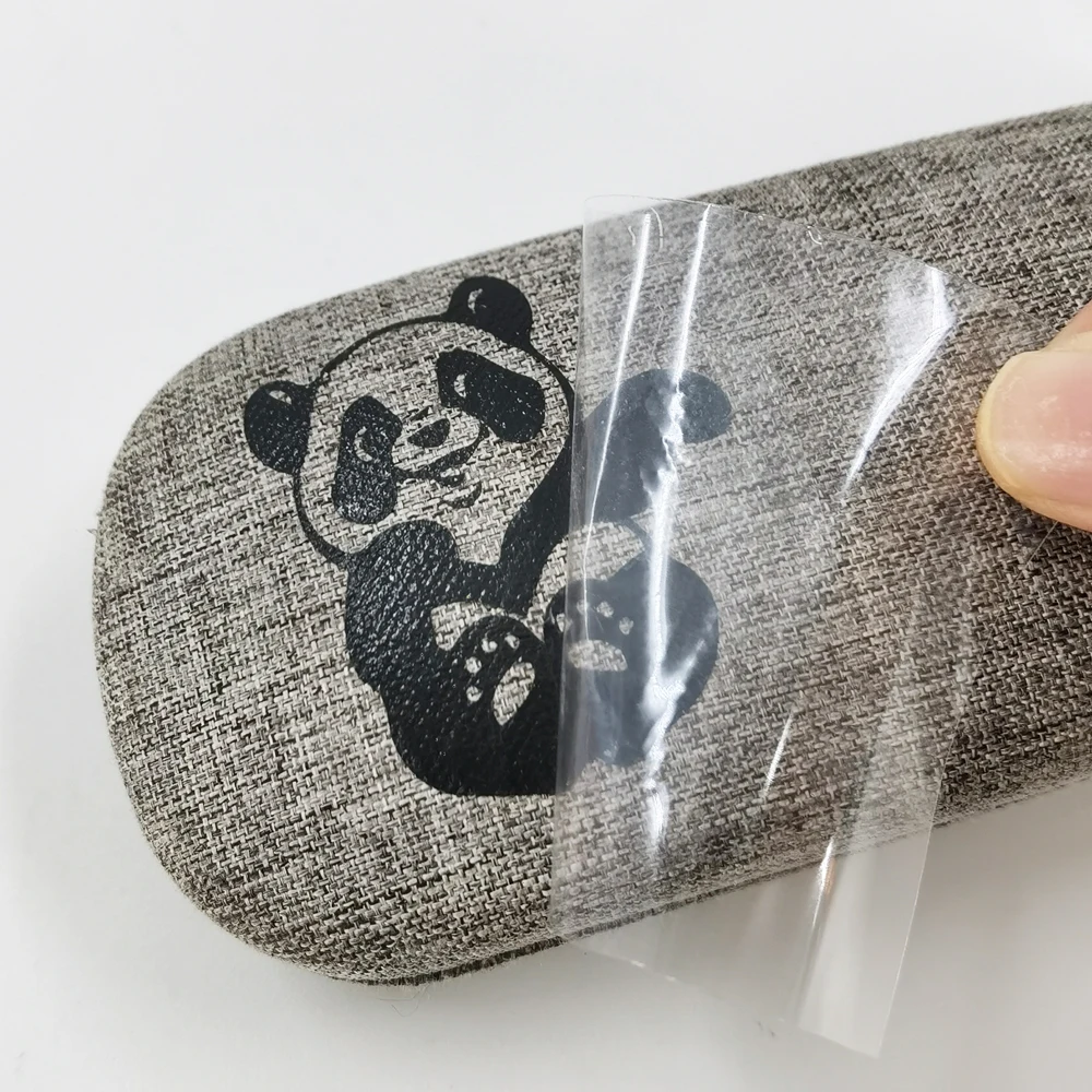 

Factory Price Manufacturer Supplier Custom Printing Shoe Box Label Panda Cold Transfer Logo Sticker Design For Clothes
