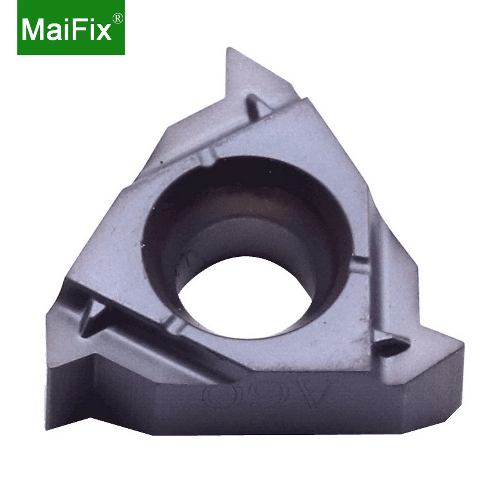 

Maifix 11IR A60 ZP10 Carbide Cutter CNC Lathe Tools Threading Holder Steel Cutting Diamond Turning Thread Inserts