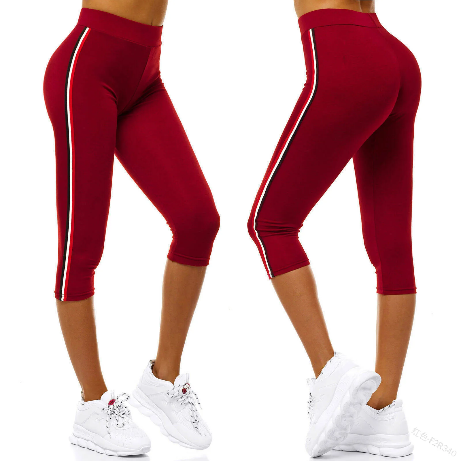 

Casual Shorts Women Summer High-waisted Sports Pants Yoga Pants