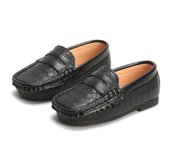 

comfortable baby boys girls toddler children kids slippers leather penny loafers shoes