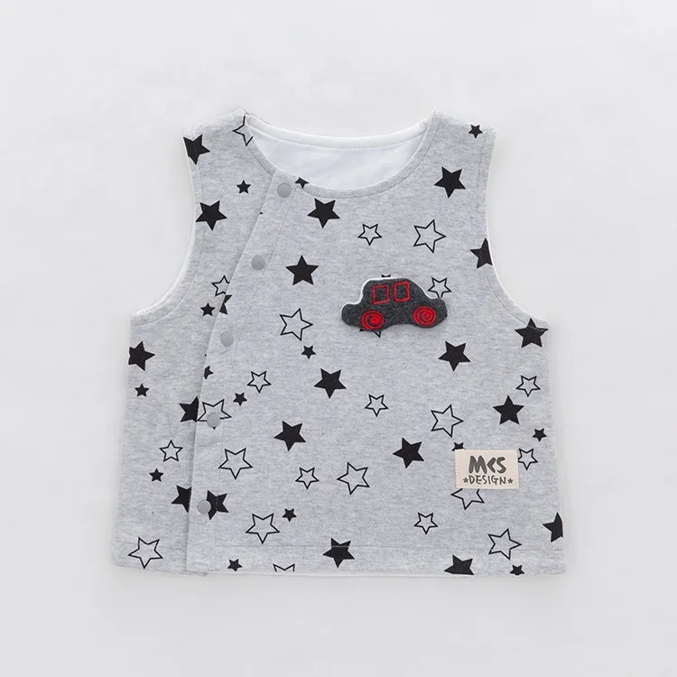 
Newest Design fashion organic newborn vest cotton baby vests in China 