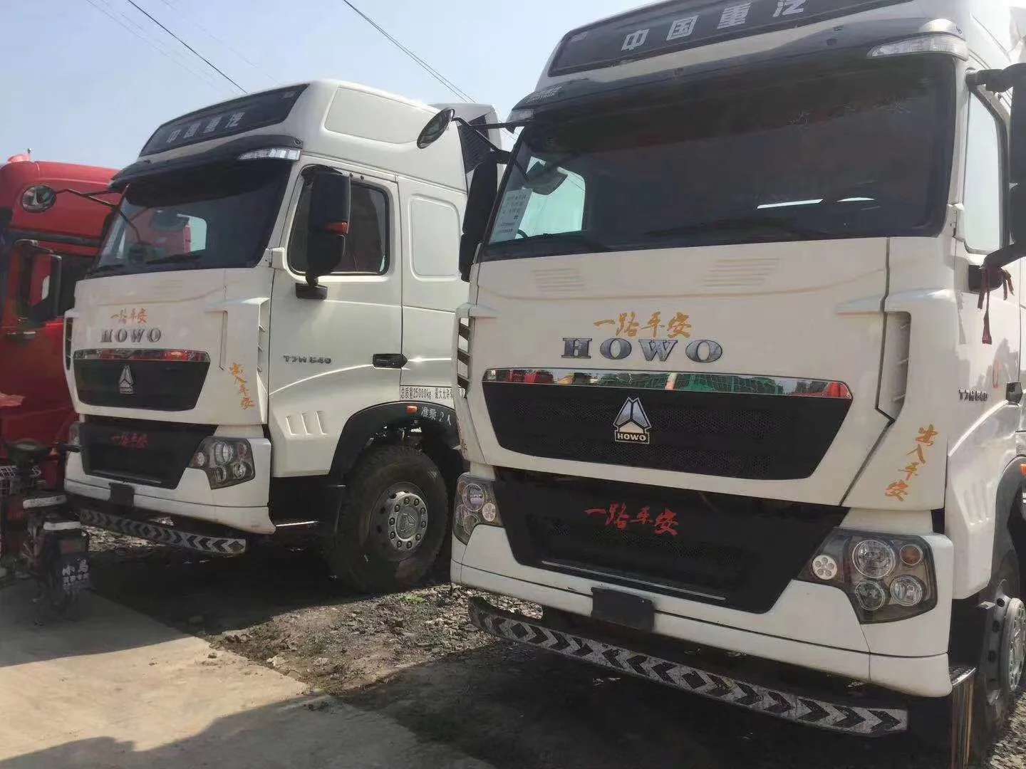 
6x4 tractor howo rucks sale in china 