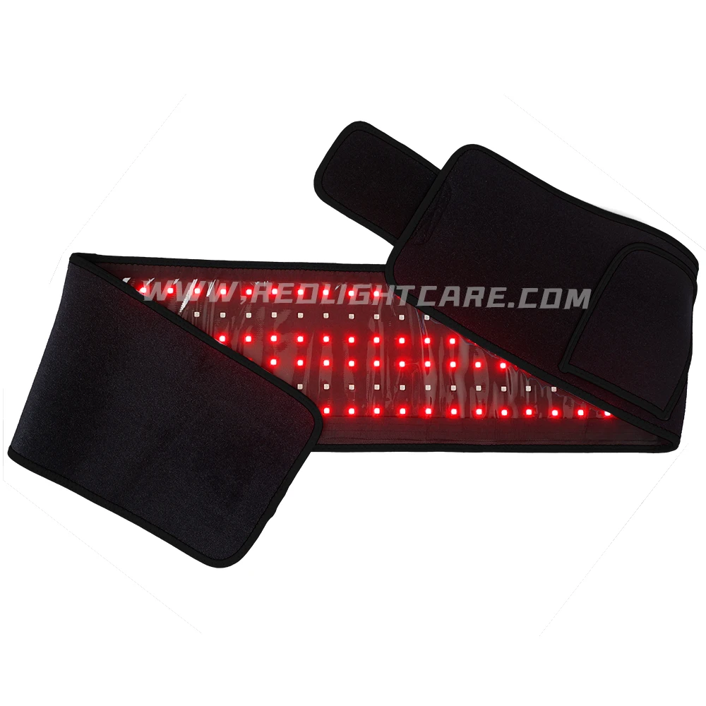 

Led Light Device Lipo Laser Belt For Healthcare 635nm850nm Weight Loss Pain Reliefe Red Light Therapy Belt For Belly, Black