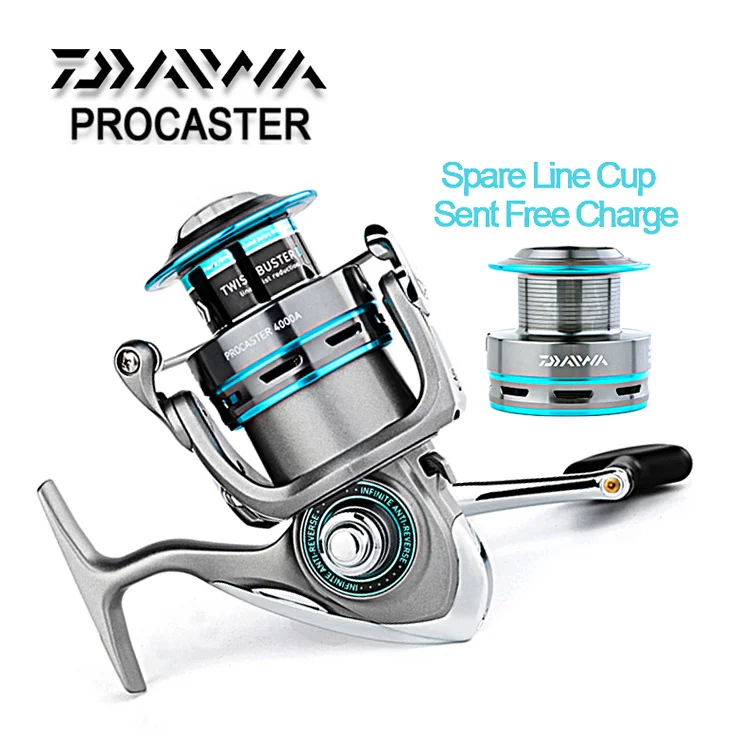 

Hot Sale Top Seller DAIWA PROCASTER 2000 2500 3000 4000 Spinning Fishing Reel Seawater and Freshwater All Metal Fishing Reel, Picture color