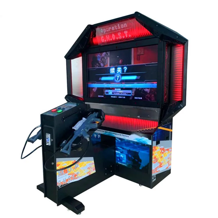 Threeplus Coin Operated Gun Shooting Simulator Arcade Light Target Gun