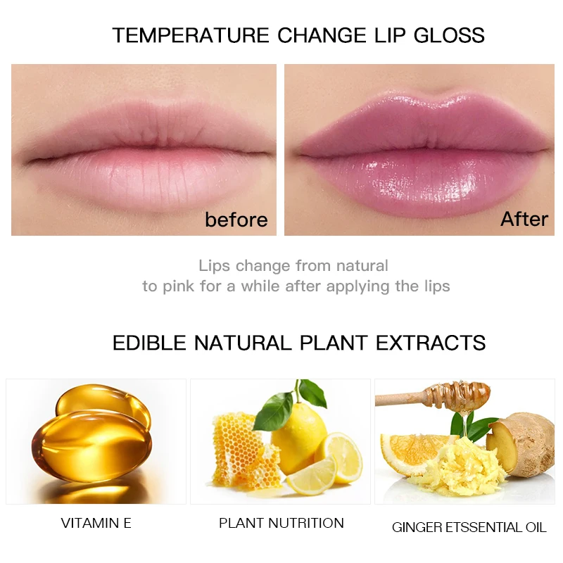 
2020 New Glitter Lip Gloss Transparent Liquid Lipstick Long Lasting Waterproof Moisturizing Sexy Plumper 
