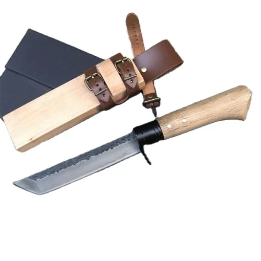 

HIGH QUALITY BNSS HUNTING KNIFE FIXED BLADE KNIFE GIFT KNIVES WITH WOOD SHEATH CARRYING TOOL DROPSHIPPING