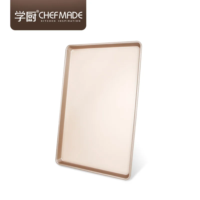 

60X40 Deep Non-stick aluminium alloy metal bakeware baking oven tray pan, Champagne gold