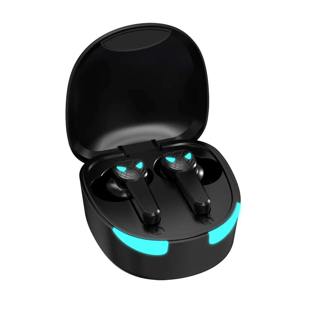 

New Modle Vg10 Low Delay Gaming True Wireless Earbuds Tws Game Wireless Gaming Earphones With Colored Led Lights 45ms