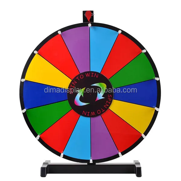 24 Inch Floor Standing Prize Wheel,Wheel Of Fortune,Buy Wheel Of ...